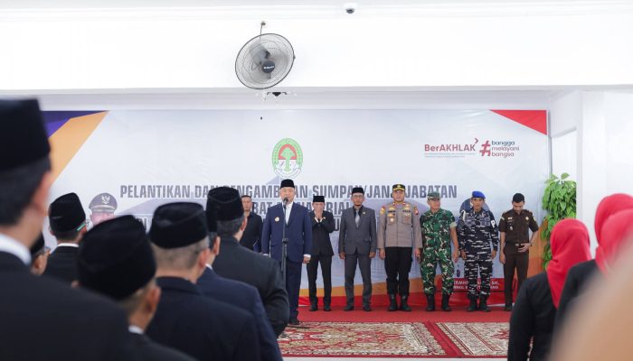 LANTIK 136 PEJABAT, BUPATI TEGASKAN JABATAN TIDAK BISA DIMINTA ATAU DIPESAN