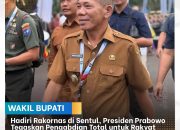 Wakil Bupati Ketapang Hadiri Rakornas di Sentul, Presiden Prabowo Tegaskan Pengabdian Total untuk Rakyat