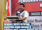 Mewakili Bupati Ketapang Doni Andriawan, S.STP., M.E, Menghadiri Pembukaan Musyawarah Kabupaten ke-III