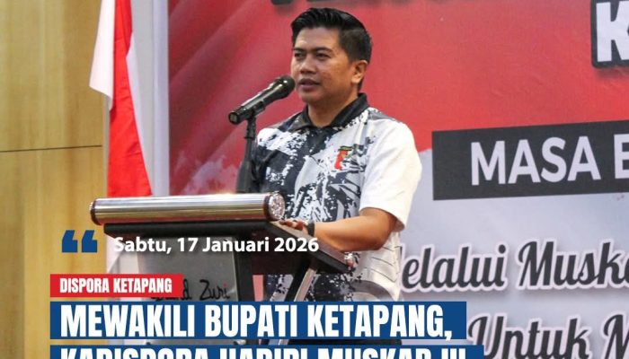 Mewakili Bupati Ketapang Doni Andriawan, S.STP., M.E, Menghadiri Pembukaan Musyawarah Kabupaten ke-III