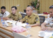 SEKDA KETAPANG VICON BERSAMA KAKANWIL DITJEN PEMASYARAKATAN KALBAR RENCANA PEMBANGUNAN BAPAS