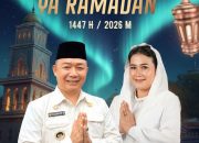 Bupati dan Ketua TP PKK Ketapang Sampaikan Ucapan Marhaban Ya Ramadan 1447 H / 2026 M
