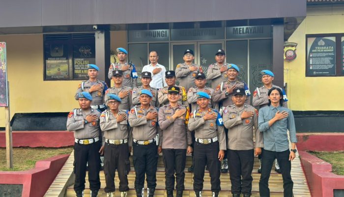 Tim Bid Propam Polda Kalbar Laksanakan Gaktiblin di Polsek Sandai Polres Ketapang