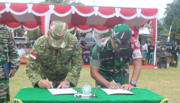 TMMD Reguler Ke-127 Tahun 2026 Resmi Dibuka, Bupati Ketapang dan Dandim 1203 Tegaskan Komitmen Bangun Desa