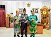 Ketum Majelis Kerapatan Adat LAMR Datuk Seri H. R. Marjohan Yusuf Sambut Hangat Kunjungan Danrem 031/WB Brigjen TNI Dr. Agustatius Sitepu,  S.Sos.,M.Si.,M.Han