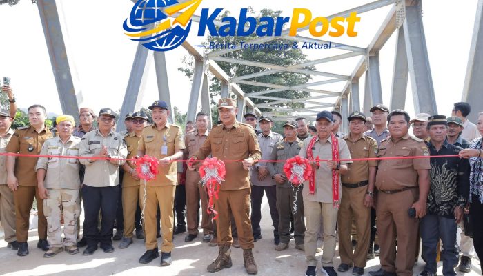 PERESMIAN JEMBATAN KARAB: KONEKTIVITAS STRATEGIS PENGHUBUNG ANTAR-KABUPATEN KIAN LANCAR