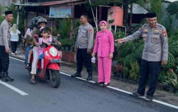 Semarak Ramadan 1447 H / 2026 M, Polsek Tamalate Tebar Kebaikan di Depan Mapolsek.