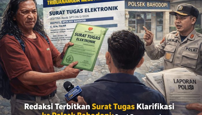 Redaksi Terbitkan Surat Tugas Klarifikasi ke Polsek Bahodopi, Desak Transparansi Tindak Lanjut STPLI Kasus IMIP