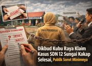 Kasus SDN 12 Sungai Kakap Diklaim Selesai oleh Dikbud, Legatisi: Transparansi dan Substansi Penanganan Disorot!