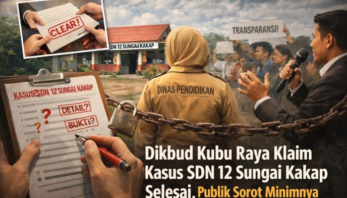 Kasus SDN 12 Sungai Kakap Diklaim Selesai oleh Dikbud, Legatisi: Transparansi dan Substansi Penanganan Disorot!