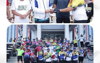 Bupati Ketapang Lepas Fun Bike Anniversary Pertama KSK Reborn, Dorong Sinergi Komunitas dan Gaya Hidup Sehat