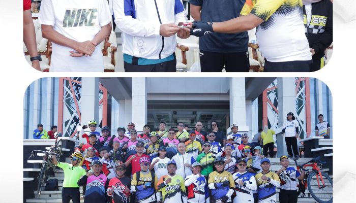 Bupati Ketapang Lepas Fun Bike Anniversary Pertama KSK Reborn, Dorong Sinergi Komunitas dan Gaya Hidup Sehat