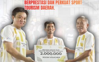 Wabup Ketapang Lepas Nevada Night Run Main Event 2026, Dorong Lahirnya Atlet Berprestasi dan Penguatan Sport Tourism