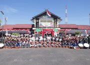 SEKDA KETAPANG HADIRI UPACARA PERINGATAN HARI BHAYANGKARA KE-80 DI MAPOLRES KETAPANG