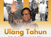 Bupati Ketapang Aleksander Wilyo Sampaikan Ucapan Selamat Ulang Tahun kepada Ketua Umum Partai Hanura Oesman Sapta Odang