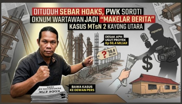Dituduh Sebar Hoaks, PWK Soroti Oknum Wartawan Diduga Jadi “Makelar Berita” Kasus MTsN 2 Kayong Utara